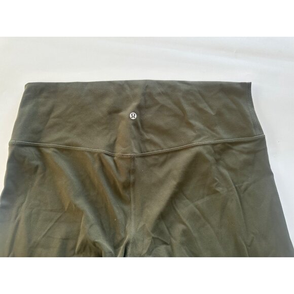 Lululemon Align Leggings Women's 18 Tall Olive Green 31" inseam - Picture 3 of 5